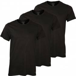 Calvin Klein 3 Pack Crew Neck T-Shirt - Black