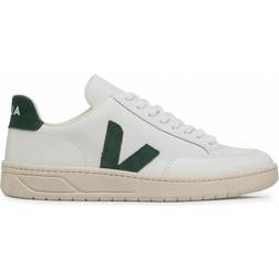 Veja V-12 Leather Sneaker Extra White/Cyprus