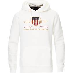 Gant Archive Shield Hoodie - Eggshell