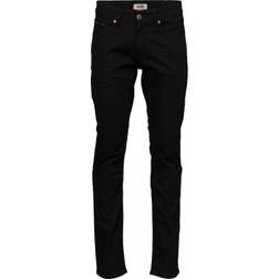 Tommy Hilfiger Stretch Slim Fit Cotton Denim Trousers - Black Comfort