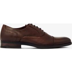 Jack & Jones Leather-Sewed Oxford Inspired Finishes Brown