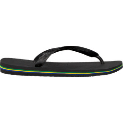 Havaianas Brasil Logo - Black / Black