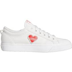 adidas Nizza Trefoil Sneakers - White/Red