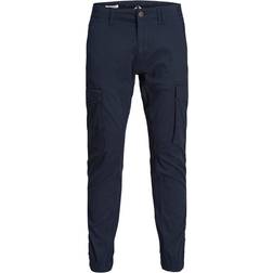 Jack & Jones Paul Flake AKM 542 Cargo Trousers - Blue/Navy Blazer