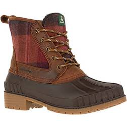 Kamik Sienna Mid - Dark Brown Plaid