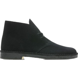 Clarks Desert M - Black Suede