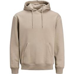 Jack & Jones Plain Hoodie - Beige/Crockery