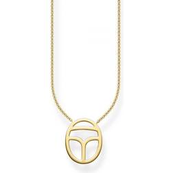 Thomas Sabo Scarab Symbol Necklace - Gold