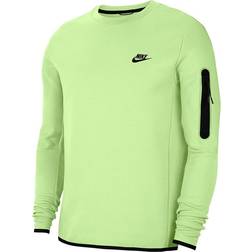 Nike Tech Fleece Crew Men - Light Liquid Lime/Black