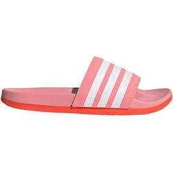 adidas Adilette Comfort - Super Pop/Cloud White/Solar Red