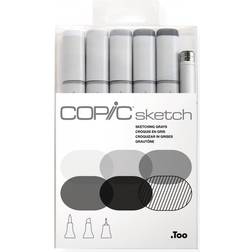 Copic Sketch Sketching Grays 6-pack