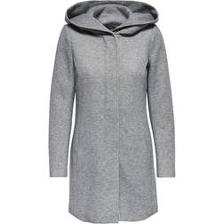 Only Sedona Coat - Grey/Light Grey Melange