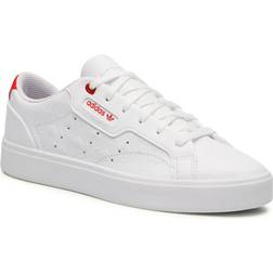 Adidas Heart Embossed Sleek - White Scarlet