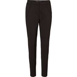 Vero Moda Ankle Trousers - Black/Black