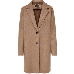 Only Carrie Bonded Coat - Otw Brown