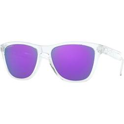 Oakley Frogskins 9013H755 Polished Clear/Prizm Violet