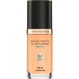 Max Factor Facefinity All Day Flawless 3 in 1 Foundation SPF20 #70 Warm Sand