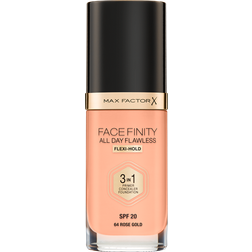 Max Factor Face Finity All Day Flawless 3-in-1 Foundation C64 Rose Gold 30 ml