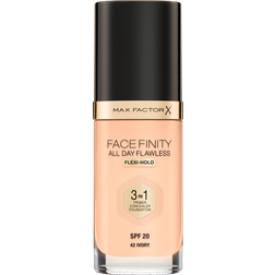 Max Factor Face Finity All Day Flawless 3-in-1 Foundation N42 Ivory 30 ml