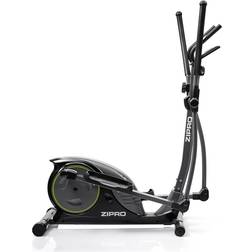 Zipro Bicicletta ellittica magnetica Hulk volano da 8 kg per fitness e cardio nero grigio verde