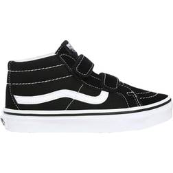 Vans Zapatillas De Niños Con Cierre Sk8-Mid V Negro - Black/True Whit