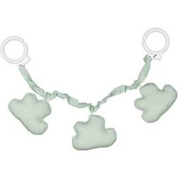Geggamoja Stroller Toy Cloud Mint/White