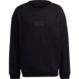 adidas R.Y.V. Silicone Double Linear Badge Crew Sweatshirt - Black