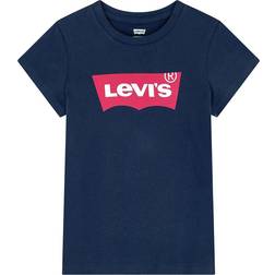 Levi's Maglia a Maniche Batwing Blu Scuro - Multi-Colore