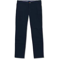 Gant Slim Fit Twill Chinos - Marine