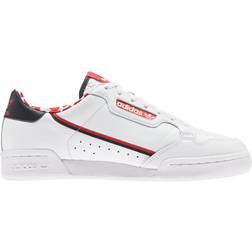 adidas Continental 80 - Cloud White/Core Black/Scarlet