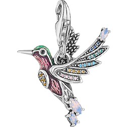 Thomas Sabo Hummingbird Charm - Silver/Multicolour