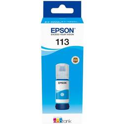 Epson 113 EcoTank Pigment Cyan Ink Bottle