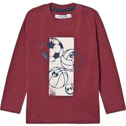 Minymo T-shirt - Oxblood Red (131311-4524)