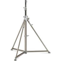 Avenger Pied Super Wind Up en acier inoxydable 4 m