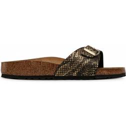 Birkenstock Madrid - Shiny Python Black