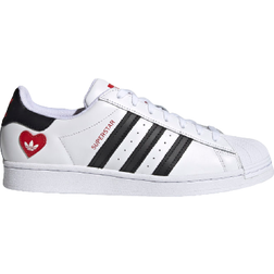 adidas Superstar - Cloud White/Core Black/Scarlet