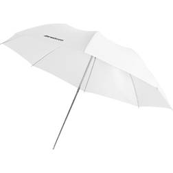 Westcott 43' Optical White Satin Collapsible Umbrella