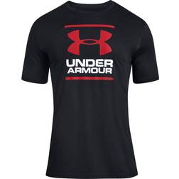 Under Armour GL Foundation Short Sleeve T-shirt - Black/White