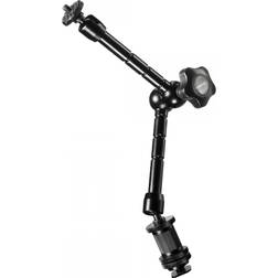 Walimex Staffa Cerniera Flessibile per DSLR Impianti di Perforazione Altezza Max 28 cm Nero 18582