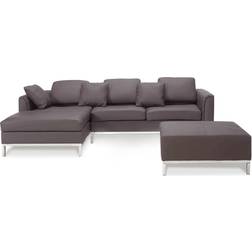 Beliani Oslo with Footstool Right-Hand Sofa 270cm 4-seter