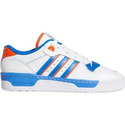 adidas Rivalry Low - Cloud White/Blue/Orange