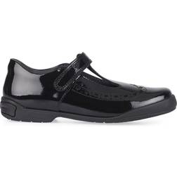 Start-rite Girl's T-bar School - Black