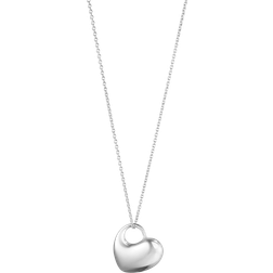 Georg Jensen Hearts Pendant Necklace - Silver