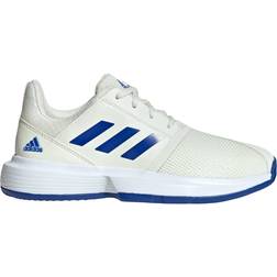 adidas Kid's Courtjam - Off White/Royal Blue/Cloud White