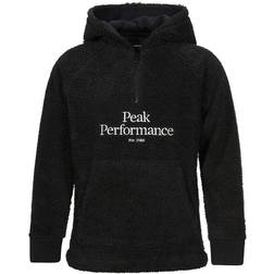 Peak Performance Junior Original Pile Half Zip Black Unisex