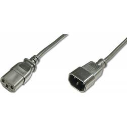 Assmann Digitus Power Cable C13 5m Black 5m C14 Liitin C13