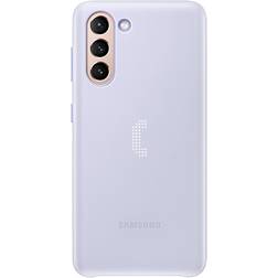 Samsung Carcasa Galaxy S21 Compatible Qi Led Original Violeta