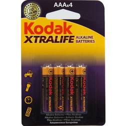 Kodak Pila Alcalina Xtralife Lr03 Aaa Pack 4