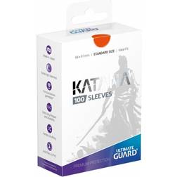Katana Sleeves Standard Size 100 Sleeves Orange