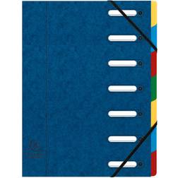 Exacompta Multipart Harmonika File 7 Compartments A4
